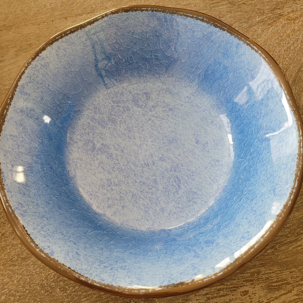 Melamine Blue Plates